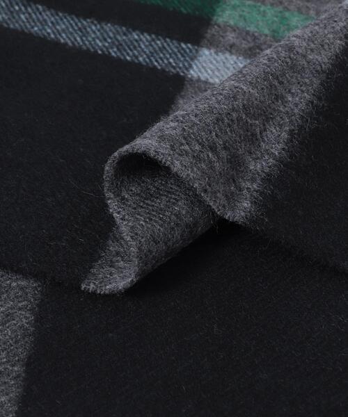 URBAN RESEARCH（アーバンリサーチ）の「チェックカシミヤマフラー（マフラー・メンズ・ブラック系その他/ブラウン系その他/イエロー系その他/ブルー系その他/レッド系その他・FREE）」の15枚目の写真