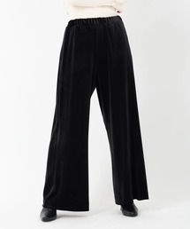 STRAWBERRY-FIELDS（ストロベリーフィールズ）の「スノーベロア_ベロアイージーパンツ（その他パンツ・レディース）」