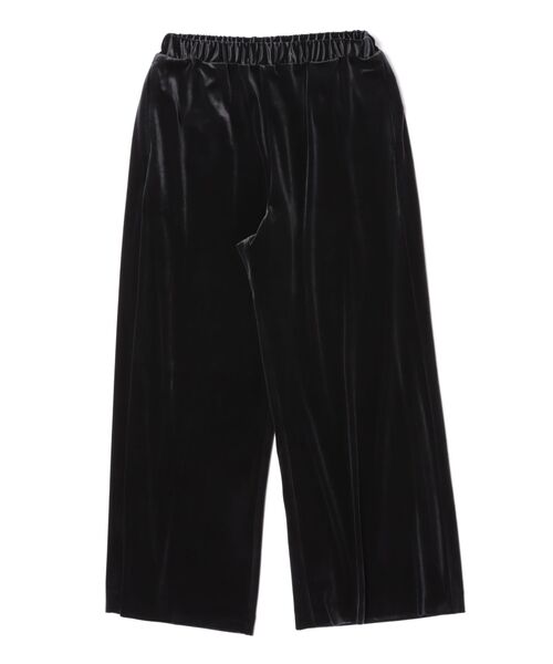 STRAWBERRY-FIELDS（ストロベリーフィールズ）の「スノーベロア_ベロアイージーパンツ（その他パンツ・レディース・ダークブラウン/ブラック・2）」の12枚目の写真