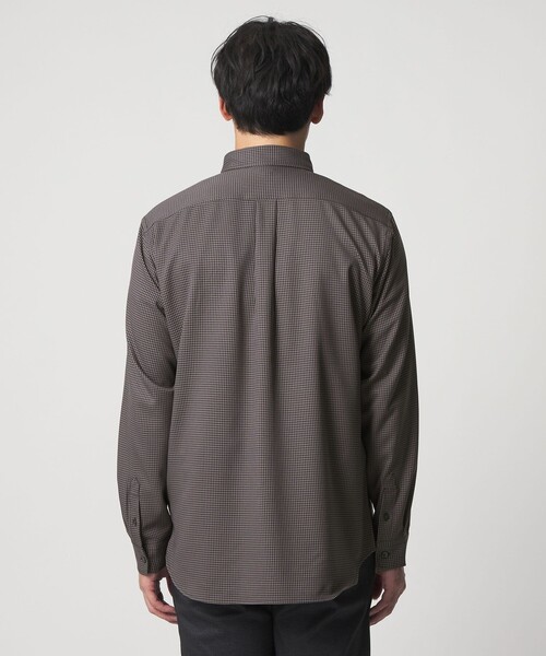 A DAY IN THE LIFE UNITED ARROWS(アデイインザライフユナイテッドアローズ)の「ウールライク ガンクラブ チェック ボタンダウンシャツ<A DAY IN THE LIFE>(シャツ/ブラウス・メンズ・ネイビー/ダークグレー・L/M)」の8枚目の写真