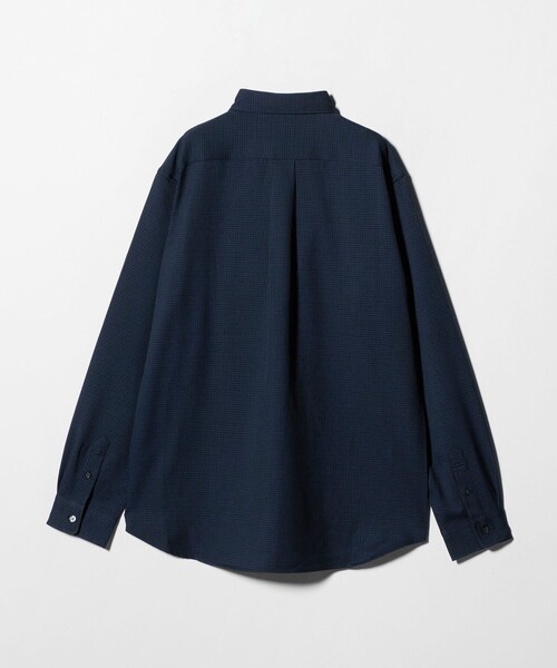 A DAY IN THE LIFE UNITED ARROWS(アデイインザライフユナイテッドアローズ)の「ウールライク ガンクラブ チェック ボタンダウンシャツ<A DAY IN THE LIFE>(シャツ/ブラウス・メンズ・ネイビー/ダークグレー・L/M)」の9枚目の写真