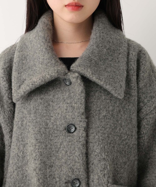 セール】ボアシャギーミドルジャケット 611464（その他アウター