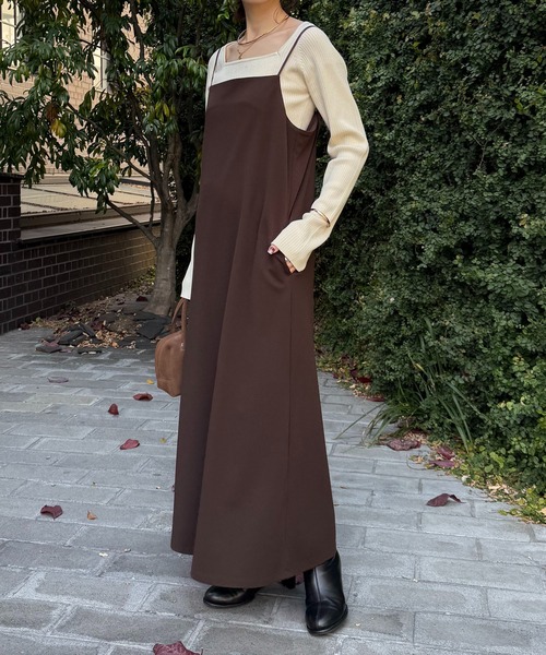 ジョーゼットキャミワンピース/WEB限定（ワンピース）｜COLLAGE