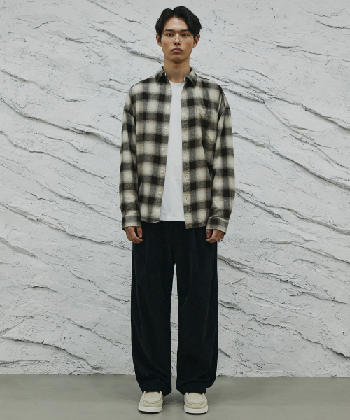 SIGNATURE（シグネチャ）の「ワンタックコーデュロイワイドパンツ[ブラック]（その他パンツ・レディース・その他・X-LARGE/SMALL/MEDIUM/LARGE）」の9枚目の写真