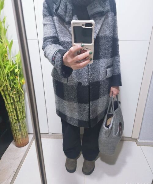 SIGNATURE（シグネチャ）の「ワンタックコーデュロイワイドパンツ[ブラック]（その他パンツ・レディース・その他・X-LARGE/SMALL/MEDIUM/LARGE）」の4枚目の写真