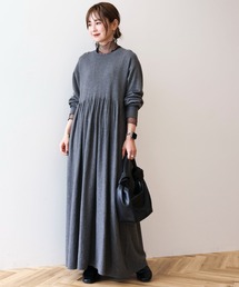 AMERICAN HOLIC | 【WEB限定】バイパチティアードニットワンピース(ワンピース)