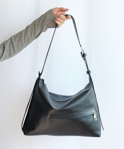 DEVICE（デバイス）の「DEVICE 2way ボディデザイン ショルダーバッグ ボディバッグ（ショルダーバッグ・レディース・ブラック・FREE）」の20枚目の写真