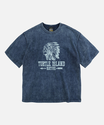 TURTLE ISLAND TEE _ RUSTY NAVY