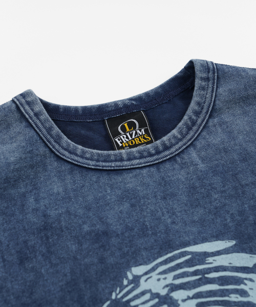 FRIZMWORKS(フリズムワークス)の「TURTLE ISLAND TEE _ RUSTY NAVY(Tシャツ/カットソー・メンズ・その他・MEDIUM/LARGE/SMALL)」の3枚目の写真