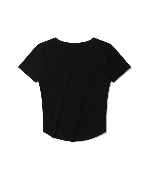 MOAA(モア)の「スクエアネックショートスリーブ (ブラック)(Tシャツ/カットソー・レディース・その他・SMALL/MEDIUM)」の3枚目の写真