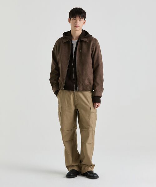 MUSINSA STANDARD（ムシンサスタンダード）の「リラックスドCRスcoopネック長袖Tシャツ[ホワイト]（Tシャツ/カットソー・メンズ・その他・SMALL/MEDIUM/LARGE/X-LARGE/XX-LARGE/XXX-LARGE）」の10枚目の写真