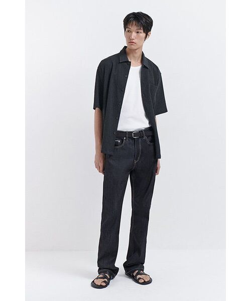 MUSINSA STANDARD（ムシンサスタンダード）の「セルビッジストレートデニムパンツ [ディープインディゴ]（デニムパンツ・メンズ・その他・28/29/32/30/31/33/26/27/40/38/42/36/34）」の12枚目の写真
