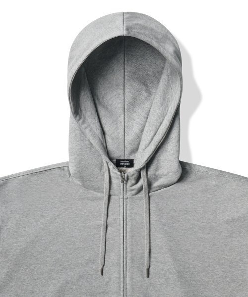 エアネックピローオーバーサイズフードパーカージップアップ