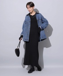 ラメニットロングワンピース（ワンピース）｜Arpege story