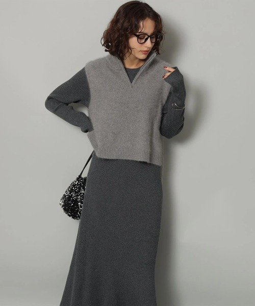 ラメニットロングワンピース（ワンピース）｜Arpege story