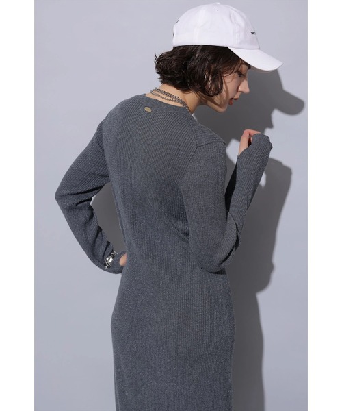 ラメニットロングワンピース（ワンピース）｜Arpege story