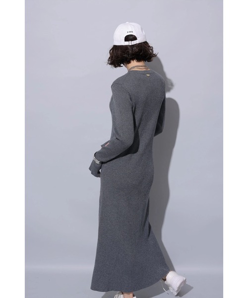 ラメニットロングワンピース（ワンピース）｜Arpege story