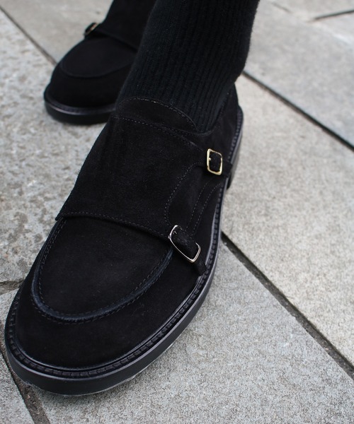 Scrap Book（スクラップブック）の「【STATUS】スウェードバックル ローファー（ローファー・レディース・ブラウン/ブラック・37）」の6枚目の写真