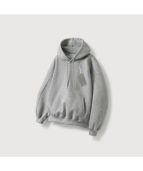 Signature Heavy Sweat Hoodie_Gray