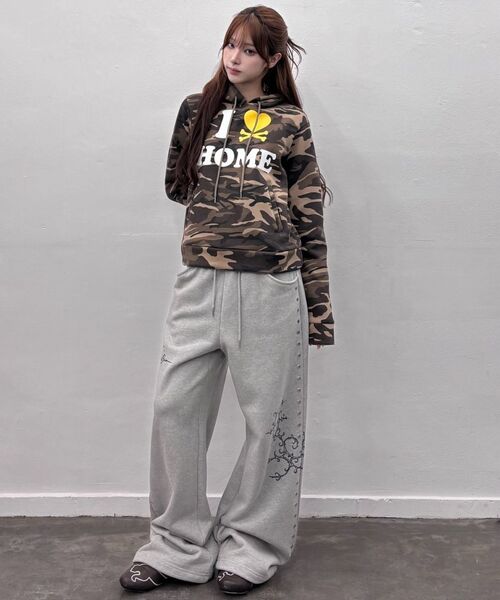 LUVISTRUE(ラヴイズトゥルー)の「GT I LOVE HOME HOOD TEE(CAMO)(パーカー・レディース・その他・FREE)」の7枚目の写真