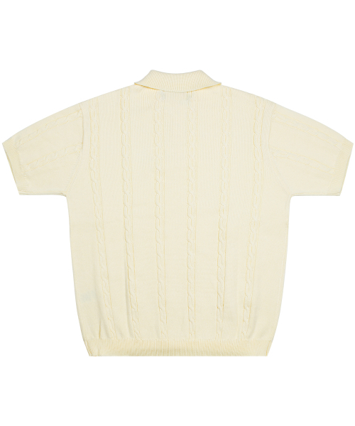 XTONZ（エクストーンズ）の「XTK016 ダッフルディール ねじりニット (クリーム)（ニット/セーター・メンズ・その他・LARGE/MEDIUM）」の6枚目の写真