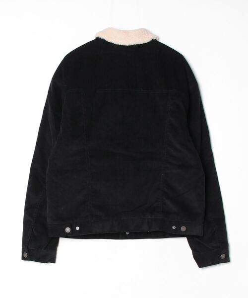 GUESS JEANS(ゲスジーンズ)の「GUESS JEANS Trucker Jacket ボアジャケット(ブルゾン・メンズ・ブラック/ライトブラウン・MEDIUM/SMALL/LARGE/X-LARGE)」の10枚目の写真