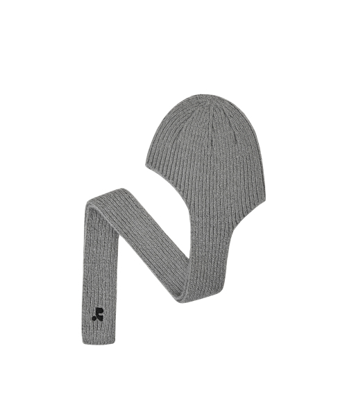 Rest&Recreation(レストアンドレクリエーション)の「HAIRY SCARF BEANIE - GREY(ニットキャップ/ビーニー・レディース・その他・ONE)」の1枚目の写真