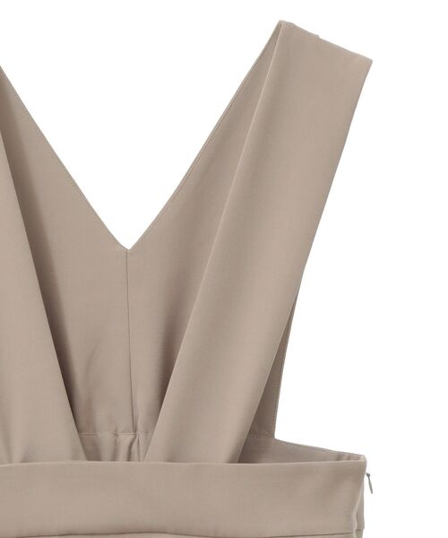 GARAGE OF GOOD CLOTHING(ガレージオブグッドクロージング)の「ジャンパースカート(ジャンパースカート・レディース・ベージュ/ブラック/グレイッシュベージュ・36/38)」の5枚目の写真