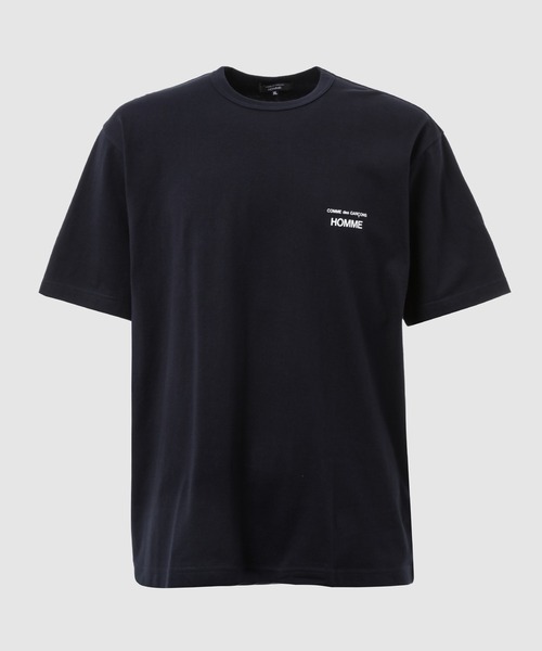 COMME des GARCONS HOMME（コム デ ギャルソン・オム）の「COTTON PLAIN LOGO T-SHIRTS（Tシャツ/カットソー・メンズ・グレー/ブラック/ホワイト/ネイビー・XL/L/M/S）」の4枚目の写真