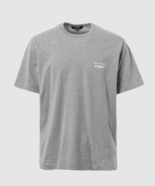 COMME des GARCONS HOMME（コム デ ギャルソン・オム）の「COTTON PLAIN LOGO T-SHIRTS（Tシャツ/カットソー・メンズ・グレー/ブラック/ホワイト/ネイビー・XL/L/M/S）」の3枚目の写真