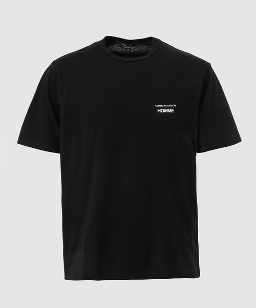 COMME des GARCONS HOMME（コム デ ギャルソン・オム）の「COTTON PLAIN LOGO T-SHIRTS（Tシャツ/カットソー・メンズ・グレー/ブラック/ホワイト/ネイビー・XL/L/M/S）」の2枚目の写真