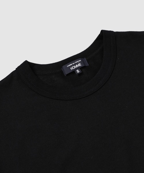 COMME des GARCONS HOMME（コム デ ギャルソン・オム）の「COTTON PLAIN LOGO T-SHIRTS（Tシャツ/カットソー・メンズ・グレー/ブラック/ホワイト/ネイビー・XL/L/M/S）」の8枚目の写真