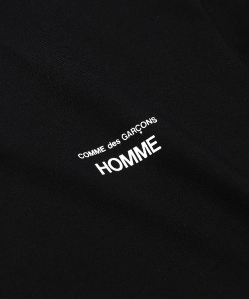 COMME des GARCONS HOMME（コム デ ギャルソン・オム）の「COTTON PLAIN LOGO T-SHIRTS（Tシャツ/カットソー・メンズ・グレー/ブラック/ホワイト/ネイビー・XL/L/M/S）」の9枚目の写真