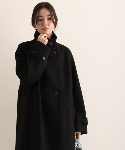 ElegChic(エレグシック)の「フェイクウールコート(モッズコート・レディース・グレー/ブラック/アイボリー/モカ・M/L)」の15枚目の写真