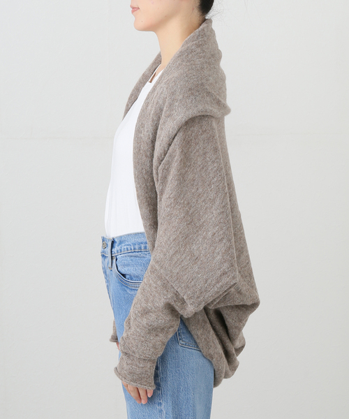 FRAMeWORK（フレームワーク）の「LAUREN MANOOGIAN COCOON（カーディガン/ボレロ・レディース・グレー・FREE）」の6枚目の写真