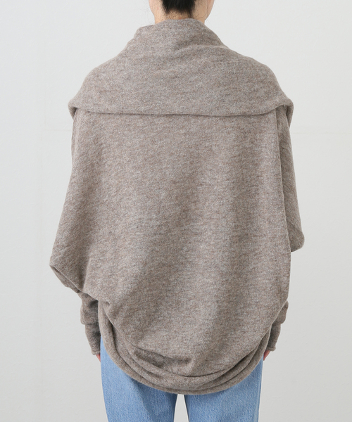 FRAMeWORK（フレームワーク）の「LAUREN MANOOGIAN COCOON（カーディガン/ボレロ・レディース・グレー・FREE）」の7枚目の写真