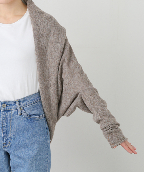 FRAMeWORK（フレームワーク）の「LAUREN MANOOGIAN COCOON（カーディガン/ボレロ・レディース・グレー・FREE）」の2枚目の写真