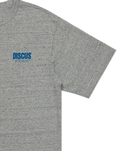 DISCUS ATHLETIC(ディスカス アスレチック)の「スーパー ヘビーウェイト レギュラーフィット ロゴ Tシャツ ヘザーグレー(Tシャツ/カットソー・レディース・その他・MEDIUM/SMALL/LARGE)」の4枚目の写真