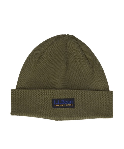 L.L.Bean(エルエルビーン)の「ウォーターレペレント・ツーウェイ・ニット・ビーニー(ニットキャップ/ビーニー・メンズ・ブラック/ブルー/ダークオレンジ/グリーン・LARGE)」の2枚目の写真