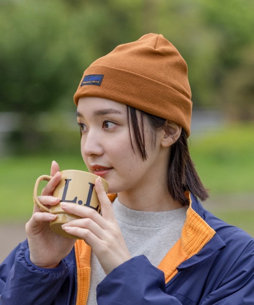 L.L.Bean(エルエルビーン)の「ウォーターレペレント・ツーウェイ・ニット・ビーニー(ニットキャップ/ビーニー・メンズ・ブラック/ブルー/ダークオレンジ/グリーン・LARGE)」の16枚目の写真