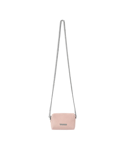 Vivacious(ビバシャス)の「Foy Chain Mini Bag - 7COL(メッセンジャーバッグ・レディース・バーガンディー/ベージュ/ブラウン/グレー/ピンク/シルバー/ブラック・FREE)」の6枚目の写真