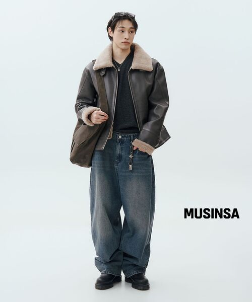 IDWS(アイドンワナセル)の「Mega Loop Hobo Bag Brown(メッセンジャーバッグ・レディース・その他・OS)」の4枚目の写真
