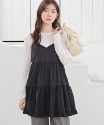 Honeys | ミニティアードワンピース(ワンピース)