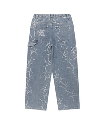Cavish（カビシ）の「PRINTED CARPENTER DENIM PANTS BLUE(CV2FSUD110A)（デニムパンツ）」