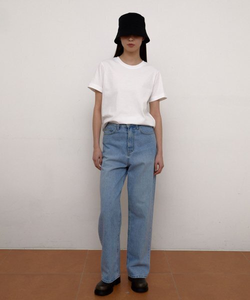 38COMEONCOMMON（38カモンコモン）の「Regular cotton T-Shirts (White)（Tシャツ/カットソー・レディース・その他・FREE）」の4枚目の写真