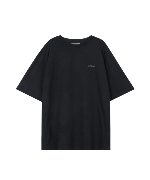 ETCE(イーティーシーイー)の「ART STUDIO PIGMENT T-SHIRT (BLACK)(Tシャツ/カットソー・レディース・その他・SMALL/MEDIUM)」の1枚目の写真
