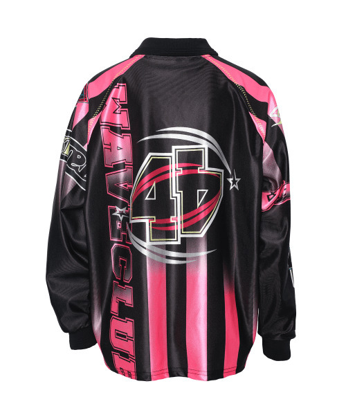 DUCKDIVE(ダックダイブ)の「ベースボールステッチジャージロングスリーブブラック(ポロシャツ・レディース・その他・LARGE/MEDIUM)」の2枚目の写真