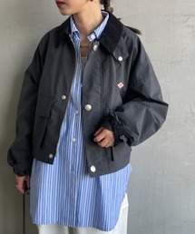 DANTON | 【WEB先行予約】[DANTON/ダントン] ショート丈 ナイロンカバーオールジャケット(カバーオール)