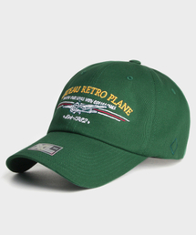 ビッグサイズメッシュボールキャップ XL RETRO CC CAP ダークグリーン
