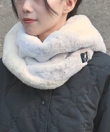 KANGOL | KANGOLスノートップファー配色スヌード(ネックウォーマー/スヌード)